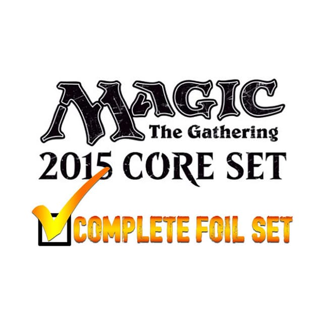 2015 Core Set - Complete FOIL Set (Factory Sealed)