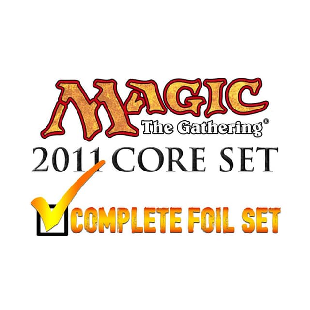 2011 Core Set - Complete FOIL Set (Factory Sealed)