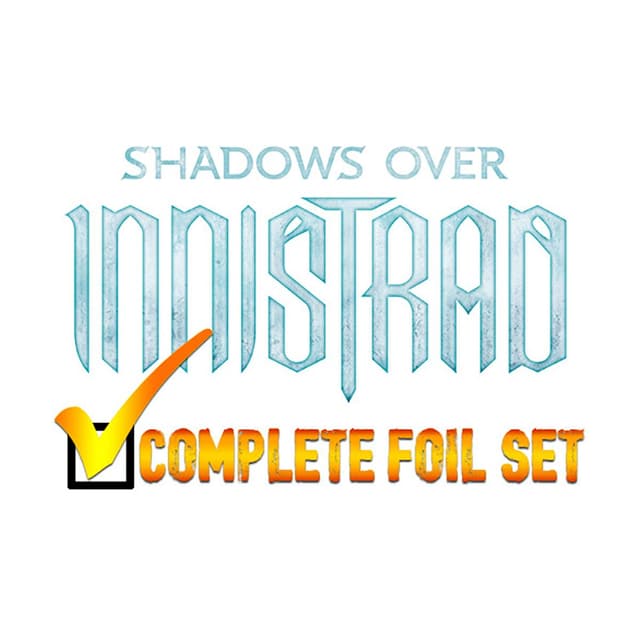 Shadows Over Innistrad - Complete FOIL Set (Factory Sealed)