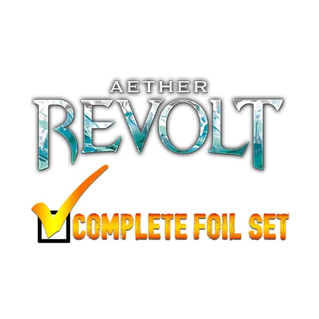 Aether Revolt - Complete FOIL Set (Factory Sealed)