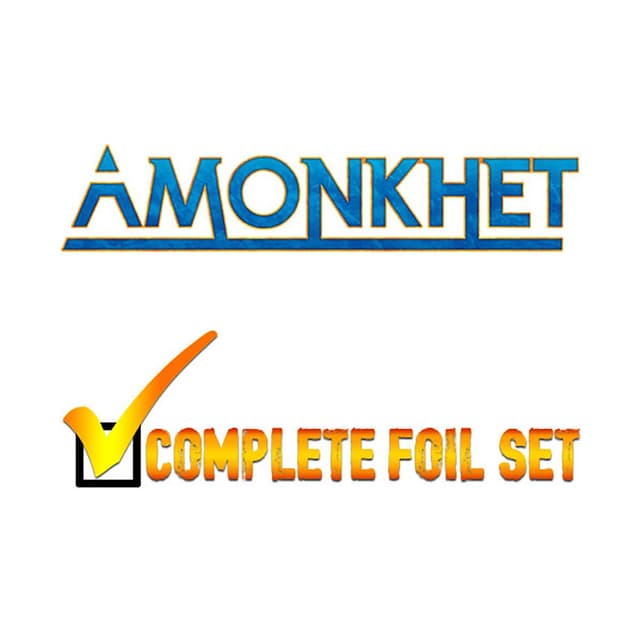 Amonkhet - Complete FOIL Set (Factory Sealed)