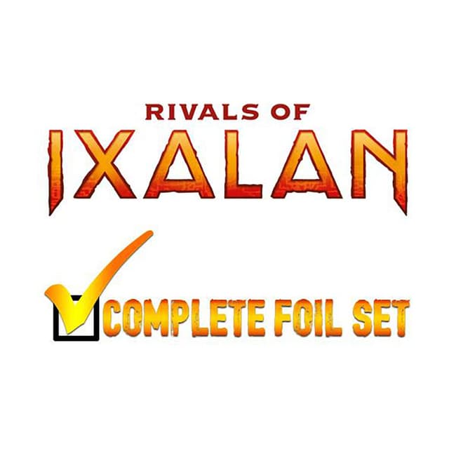 Rivals of Ixalan - Complete FOIL Set (Factory Sealed)