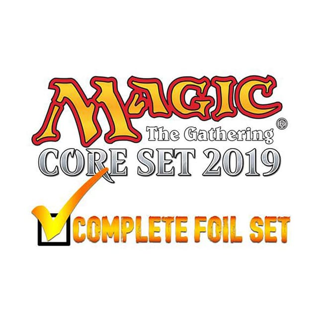Core Set 2019 - Complete FOIL Set (Factory Sealed)