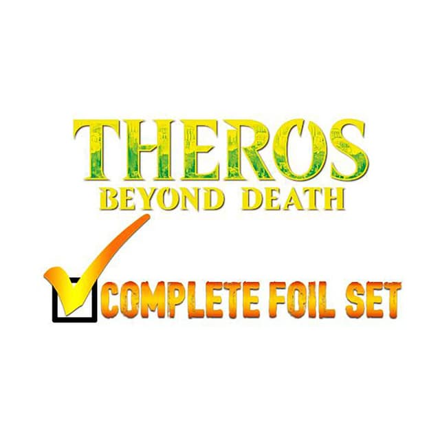 Theros Beyond Death - Complete FOIL Set (Factory Sealed)