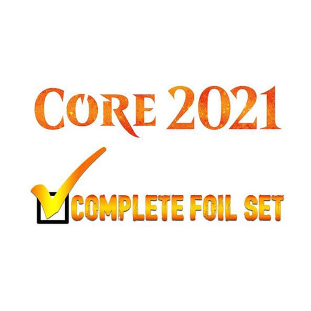Core Set 2021 - Complete FOIL Set (Factory Sealed)