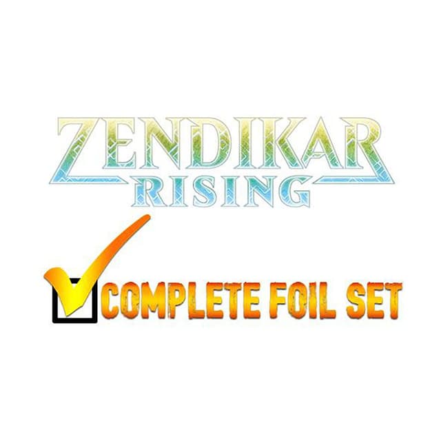 Zendikar Rising - Complete FOIL Set (Factory Sealed)