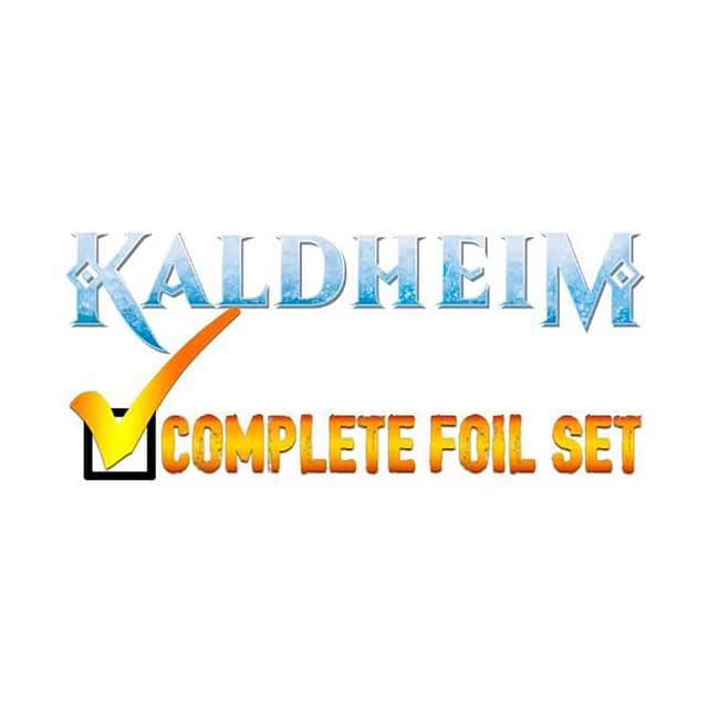 Kaldheim - Complete FOIL Set (Factory Sealed)