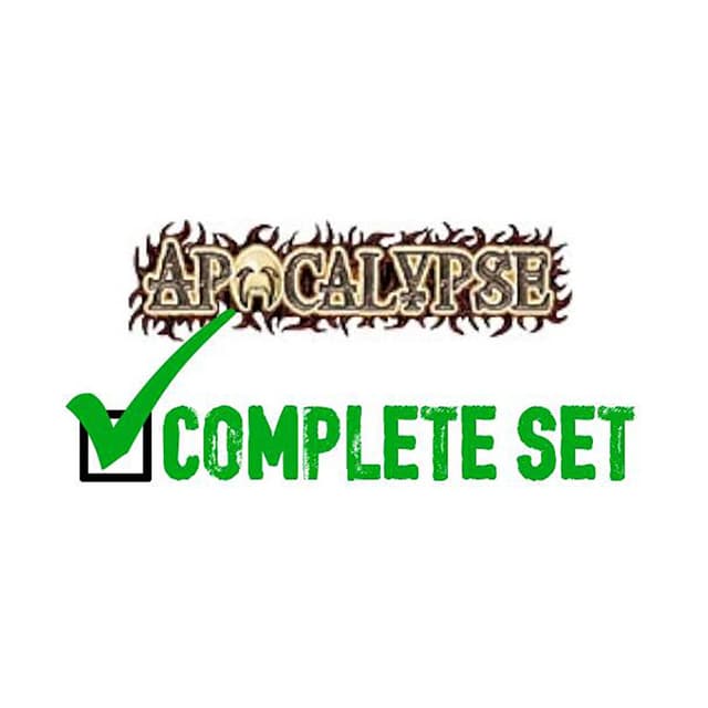 Apocalypse - Complete Set (Factory Sealed)
