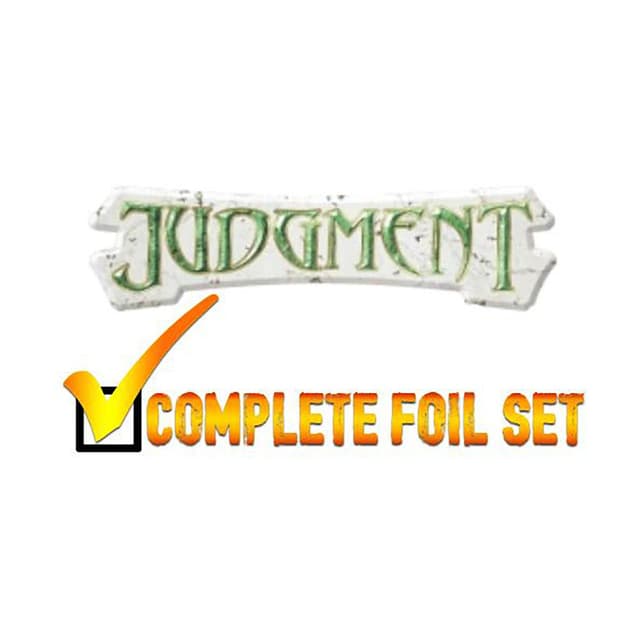 Judgment - Complete FOIL Set (Factory Sealed)