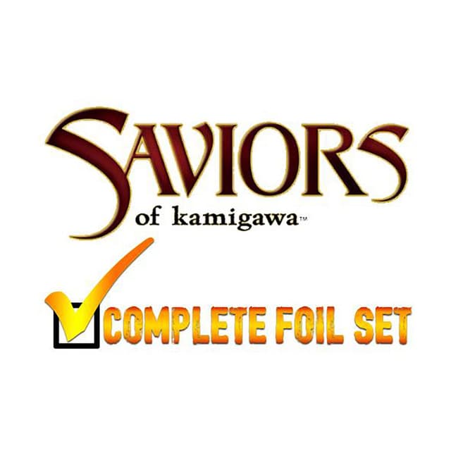Saviors of Kamigawa - Complete FOIL Set (Factory Sealed)