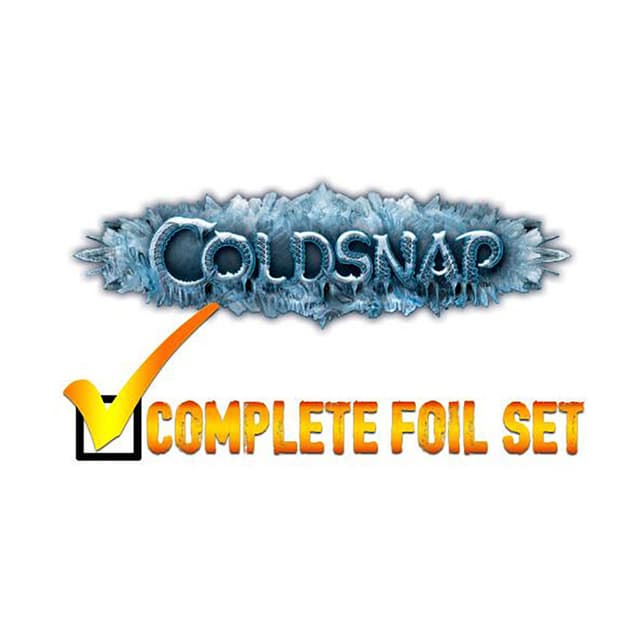 Coldsnap - Complete FOIL Set (Factory Sealed)