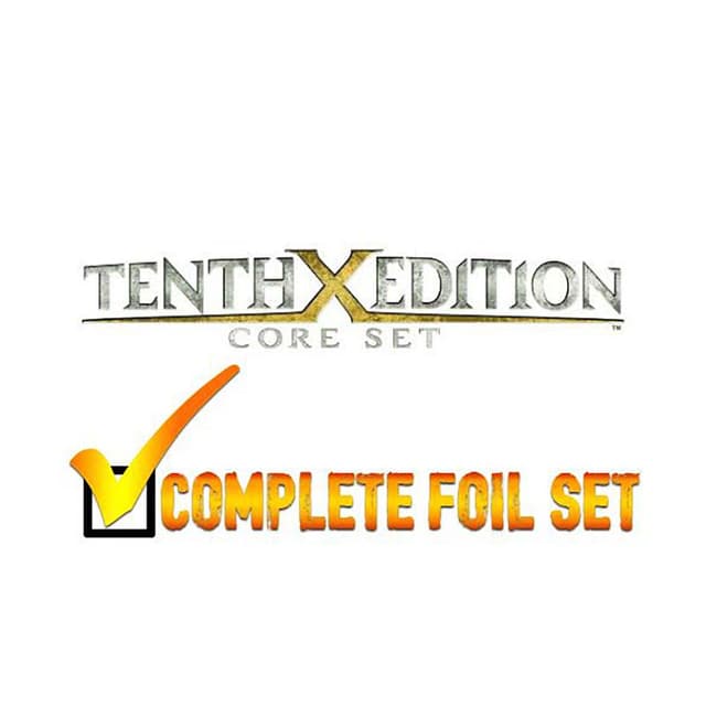 10th Edition - Complete FOIL Set (Factory Sealed)