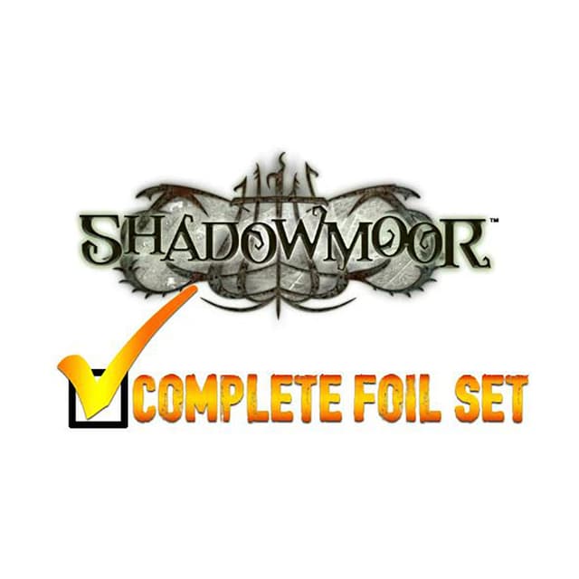 Shadowmoor - Complete FOIL Set (Factory Sealed)