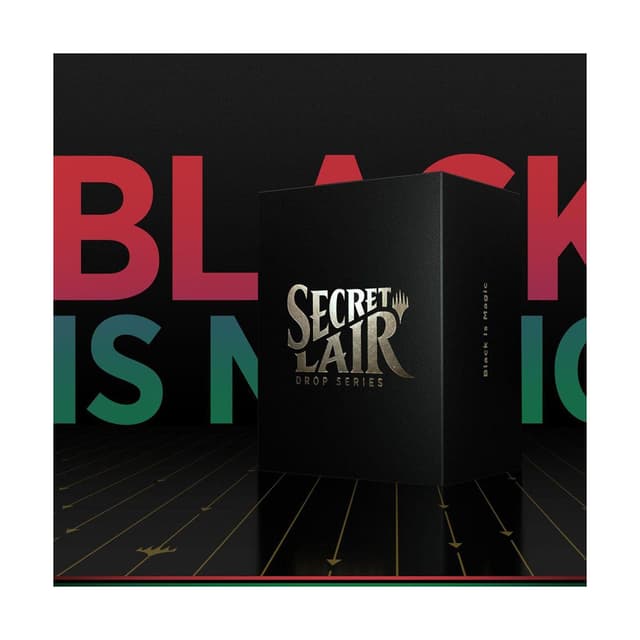 Secret Lair Drop - Black Is Magic - Non-Foil