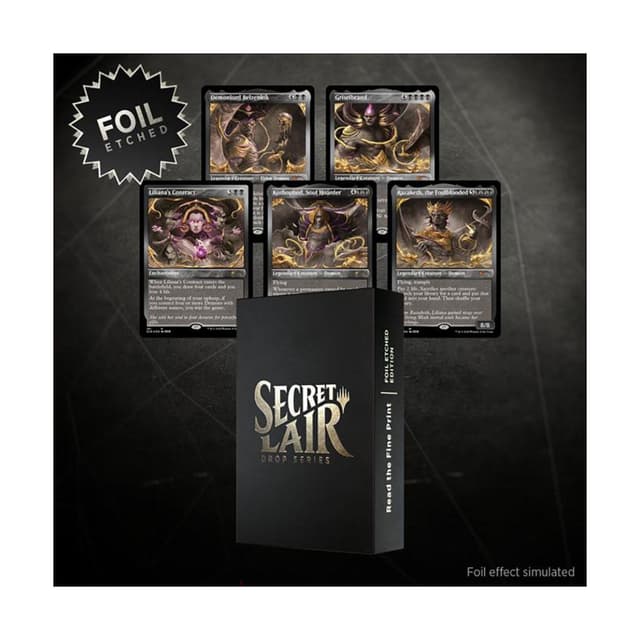 Secret Lair Drop - Read the Fine Print - Foil Etched