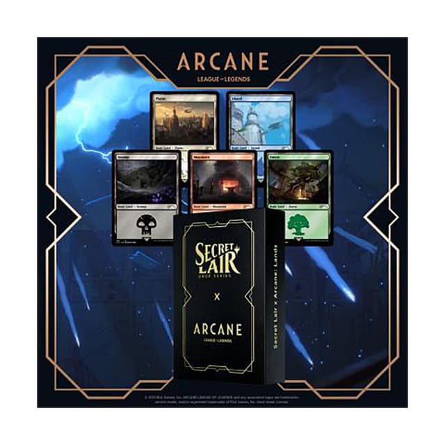 Secret Lair Drop - Secret Lair x Arcane: Lands - Non-Foil