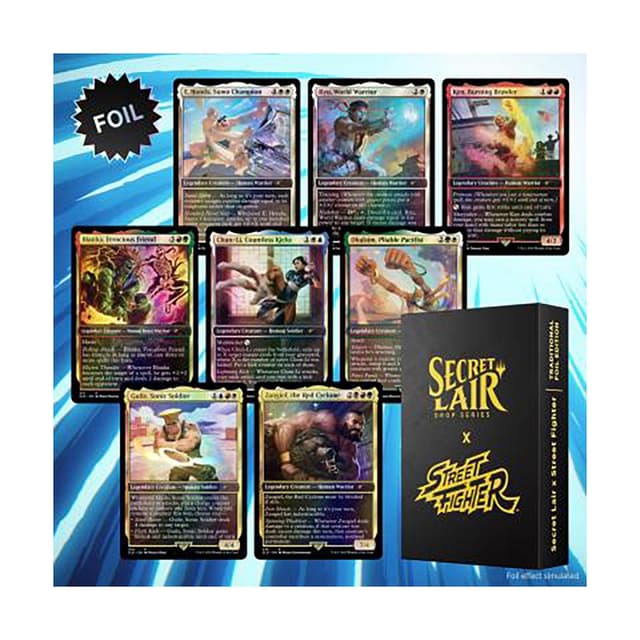 Secret Lair Drop - Secret Lair x Street Fighter - Foil