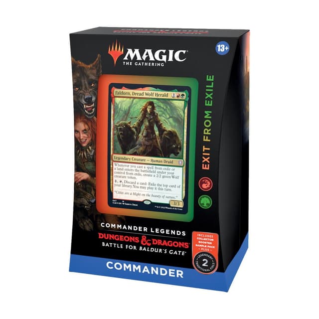 Commander Legends: Battle for Baldur's Gate Commander Deck - Exit from Exile