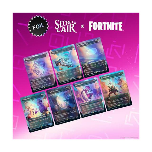 Secret Lair Drop - Secret Lair x Fortnite - Foil
