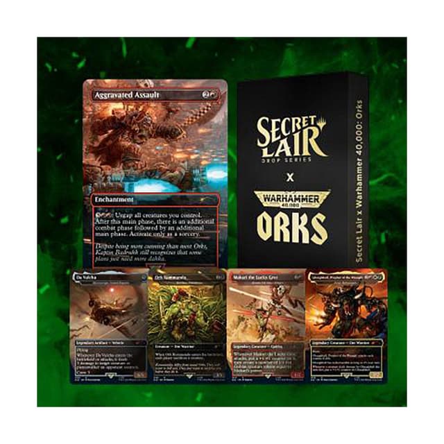Secret Lair Drop - Secret Lair x Warhammer 40,000: Orks - Non-Foil