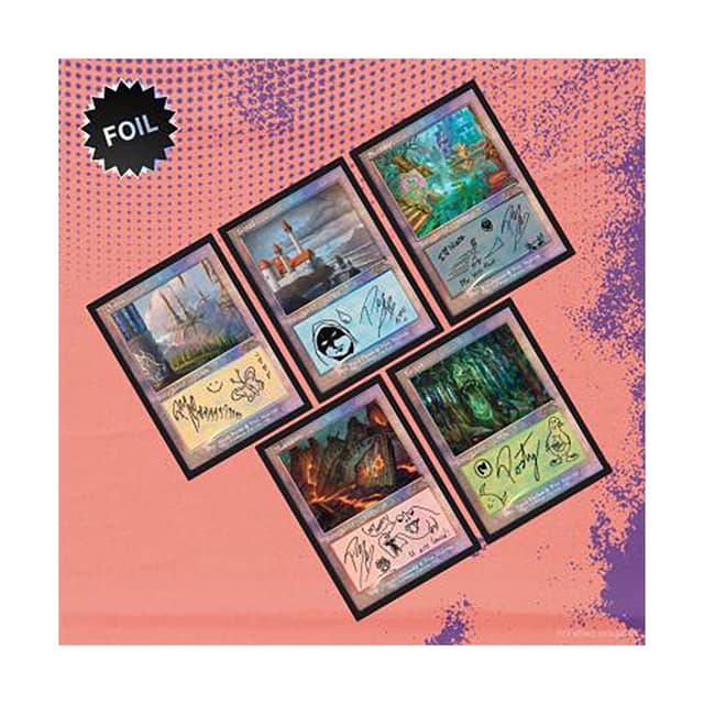 Secret Lair Drop - Secret Lair x Post Malone: The Lands - Foil