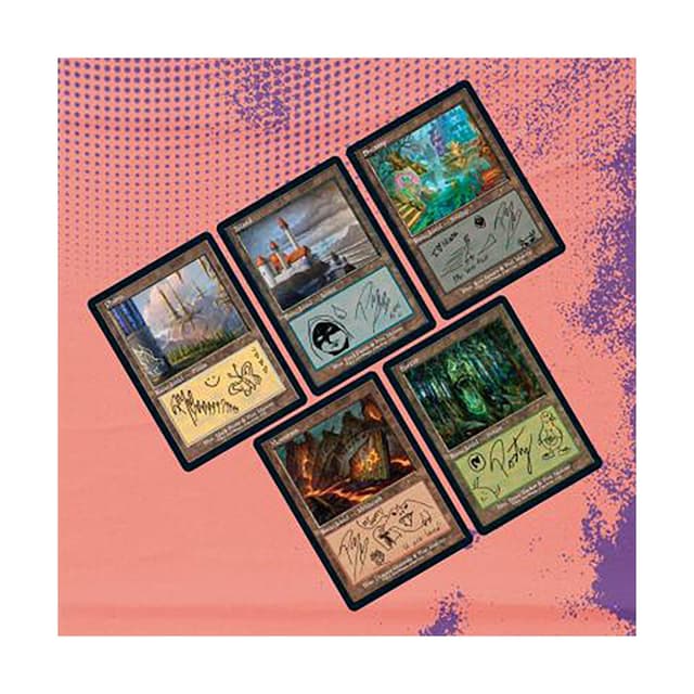 Secret Lair Drop - Secret Lair x Post Malone: The Lands - Non-Foil