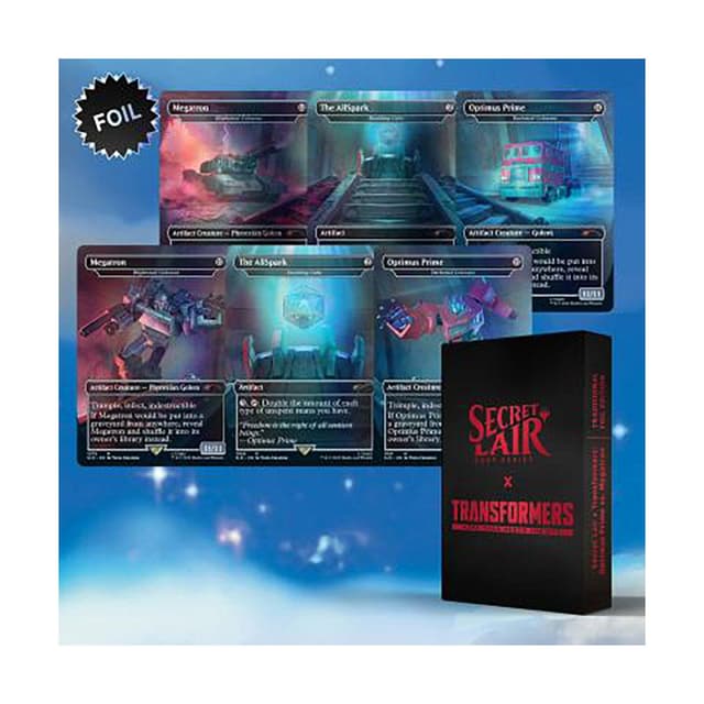 Secret Lair Drop - Transformers: Optimus Prime vs Megatron - Foil