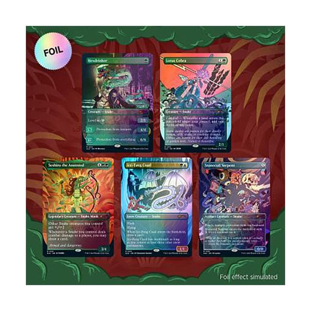 Secret Lair Drop - Ssssssnakessssss - Foil