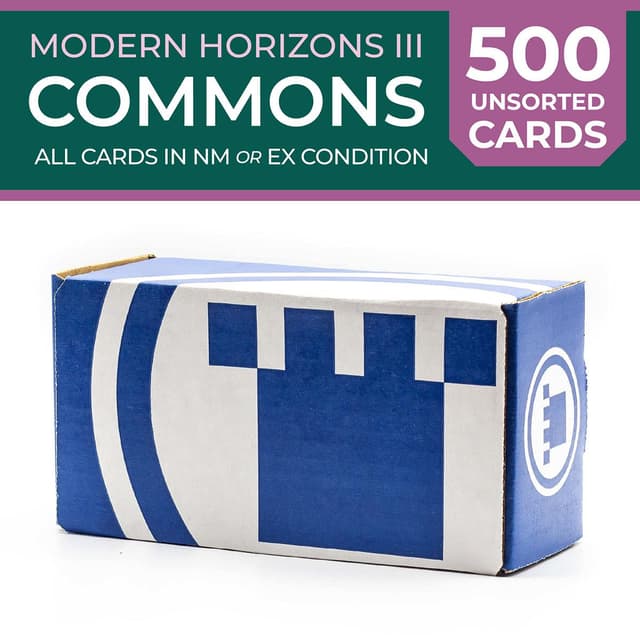 Pure Bulk: Unsorted Commons Modern Horizons 3 (500ct)