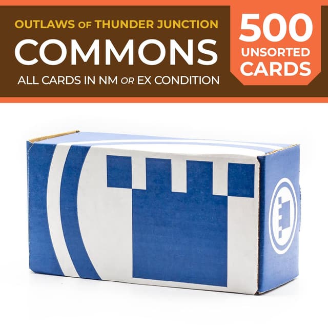 Pure Bulk: Unsorted Commons Outlaws of Thunder Junction (500ct)