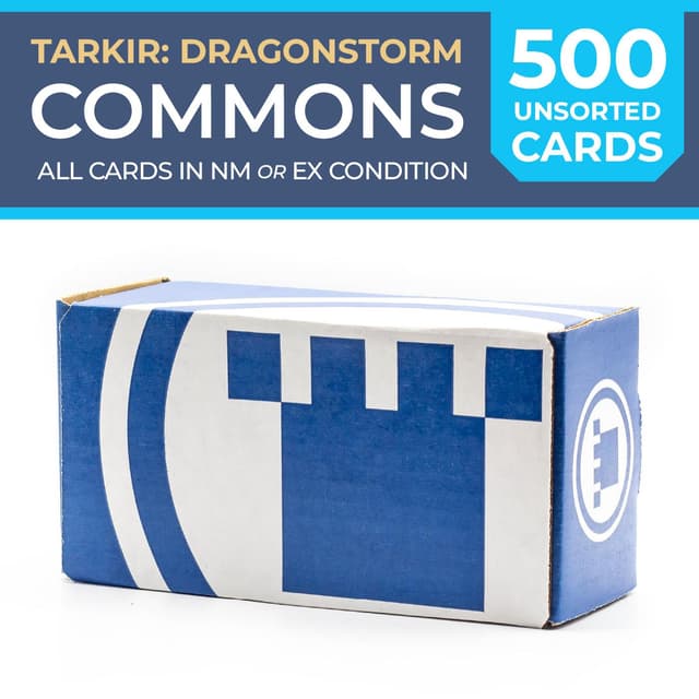 Pure Bulk: Unsorted Commons Tarkir: Dragonstorm (500ct)