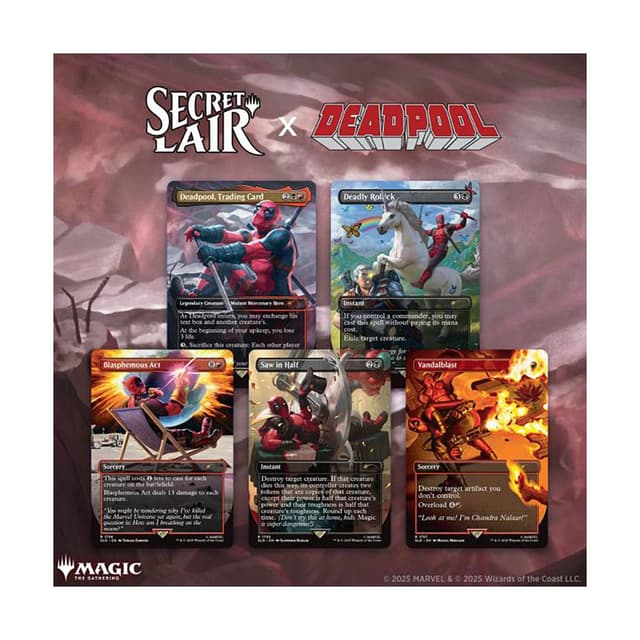 Secret Lair Drop - Secret Lair x Marvel's Deadpool - Non-Foil