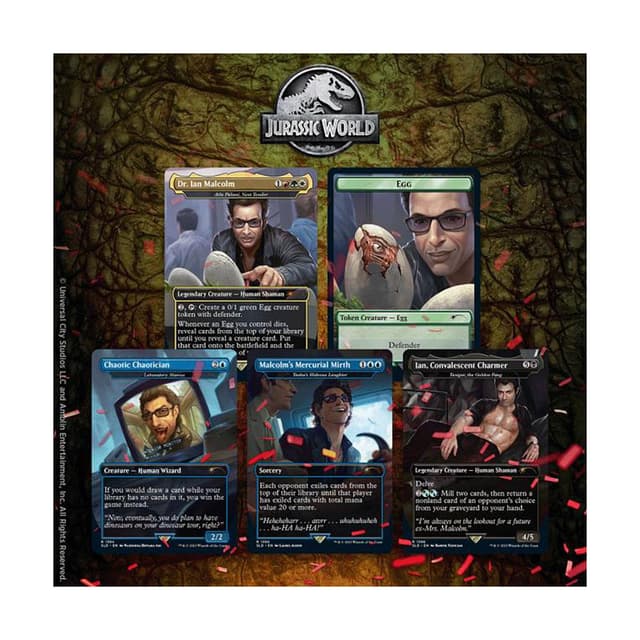 Secret Lair Drop - Jurassic World: Dr. Ian Malcolm - Foil
