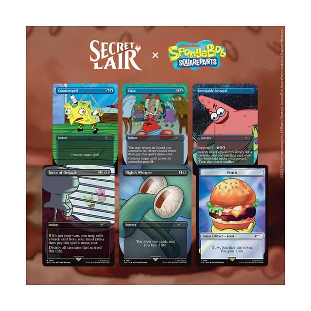 Secret Lair Drop - Secret Lair x SpongeBob SquarePants: Internet Sensation - Non-Foil