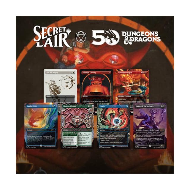 Secret Lair Drop - Secret Lair x Dungeons & Dragons: An Exhibition of Adventure - Non-Foil