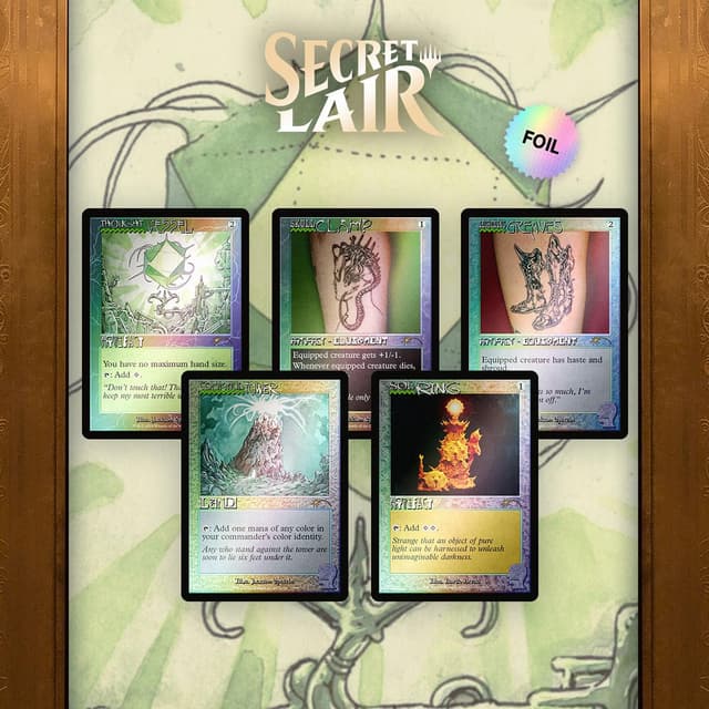 Secret Lair Drop - Secret Lair x Brain Dead: Staples - Foil