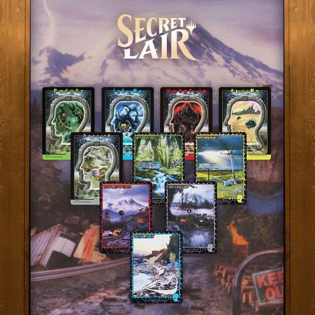 Secret Lair Drop - Secret Lair x Brain Dead: Lands - Non-Foil