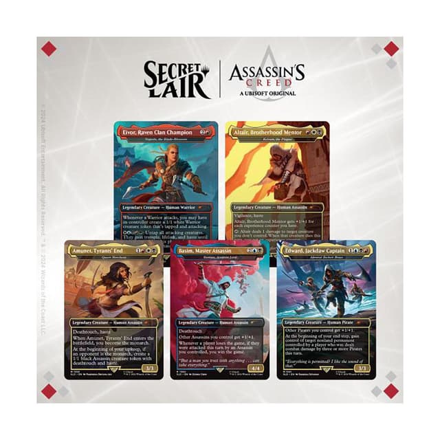 Secret Lair Drop - Secret Lair x Assassin's Creed: Lethal Legends - Non-Foil