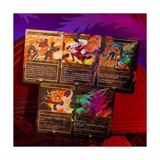 Secret Lair Drop - EVERYTHING IS ON FIRE - Raised Foil