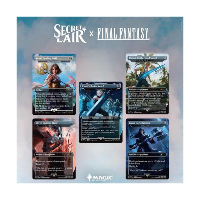 Secret Lair Drop - Secret Lair x FINAL FANTASY: Weapons - Non-Foil