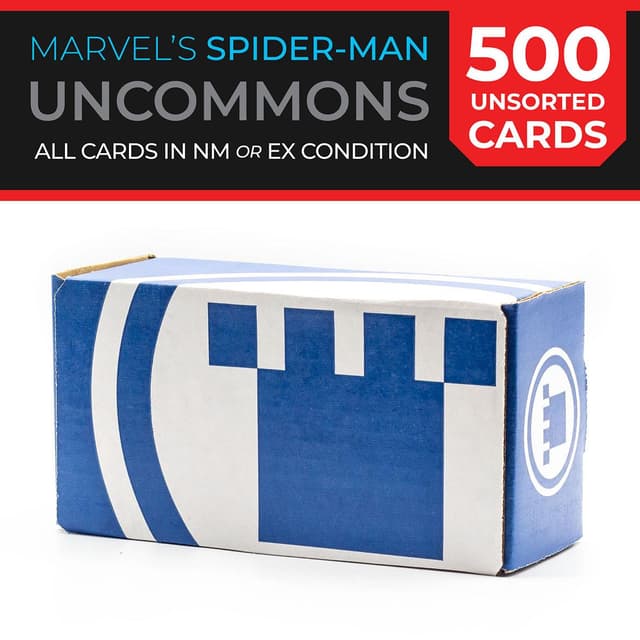 Pure Bulk: Unsorted Uncommons Marvel's Spider-Man (500ct)