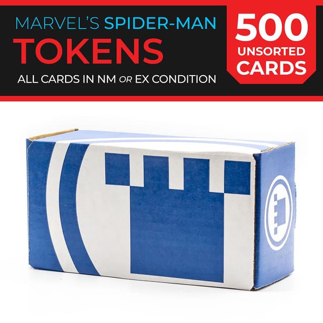 Pure Bulk: Unsorted Tokens Marvel's Spider-Man (500ct)
