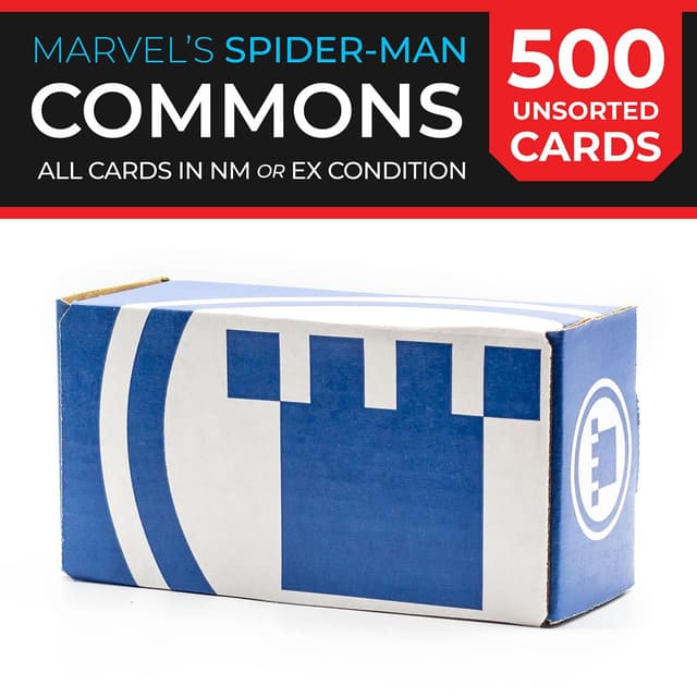 Pure Bulk: Unsorted Commons Marvel's Spider-Man (500ct)