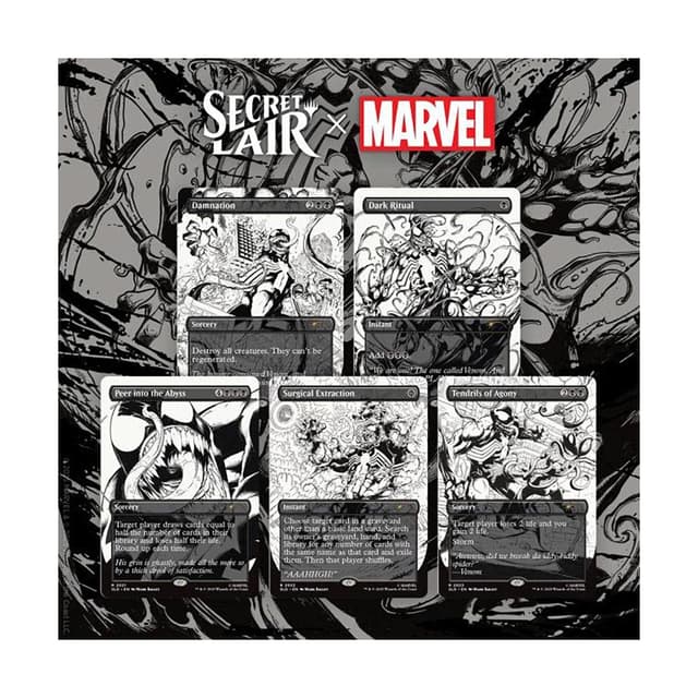 Secret Lair Drop - Secret Lair x Marvel’s Spider-Man: Venom Unleashed (Inks) - Non-Foil
