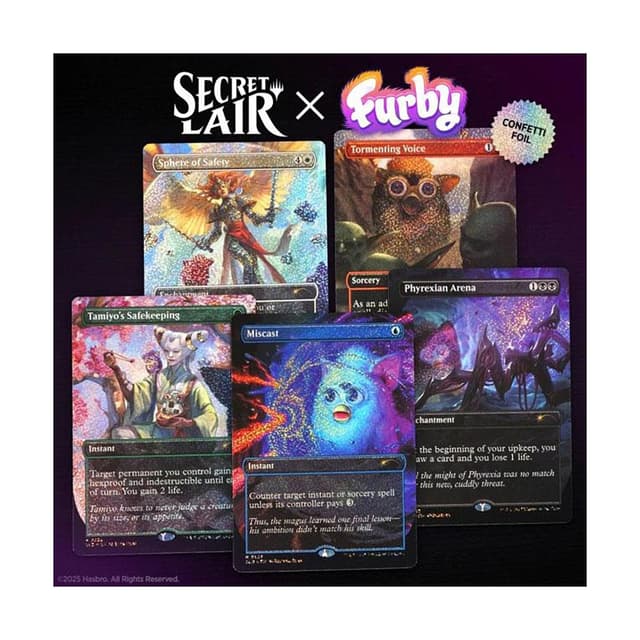 Secret Lair Drop - Secret Lair x Furby: Furbys: The Gathering - Confetti Foil