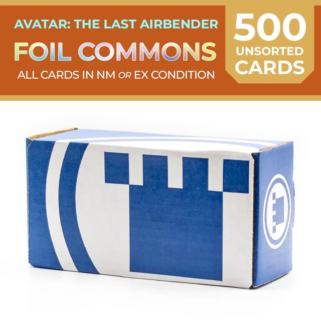 Pure Bulk: Unsorted Foil Commons Avatar: The Last Airbender (500ct)