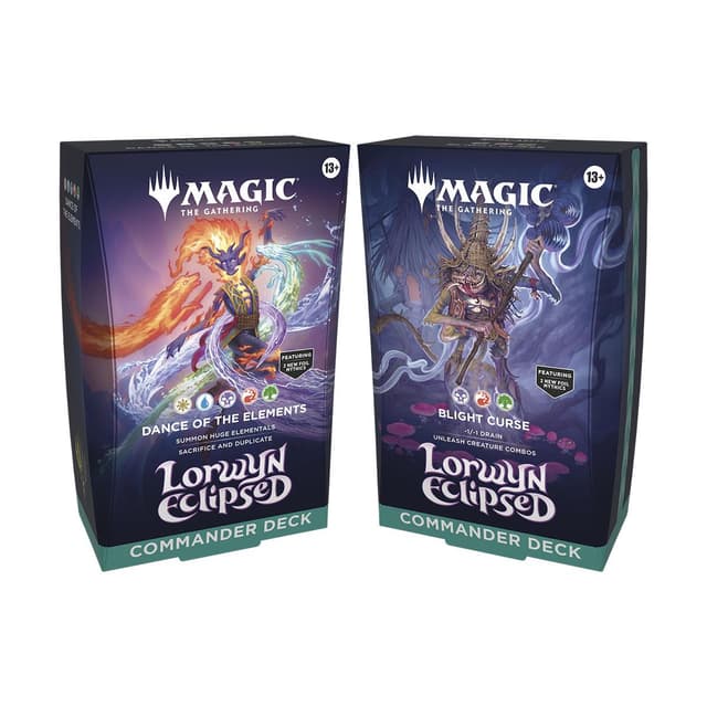 Lorwyn Eclipsed Commander Decks - Set of Two