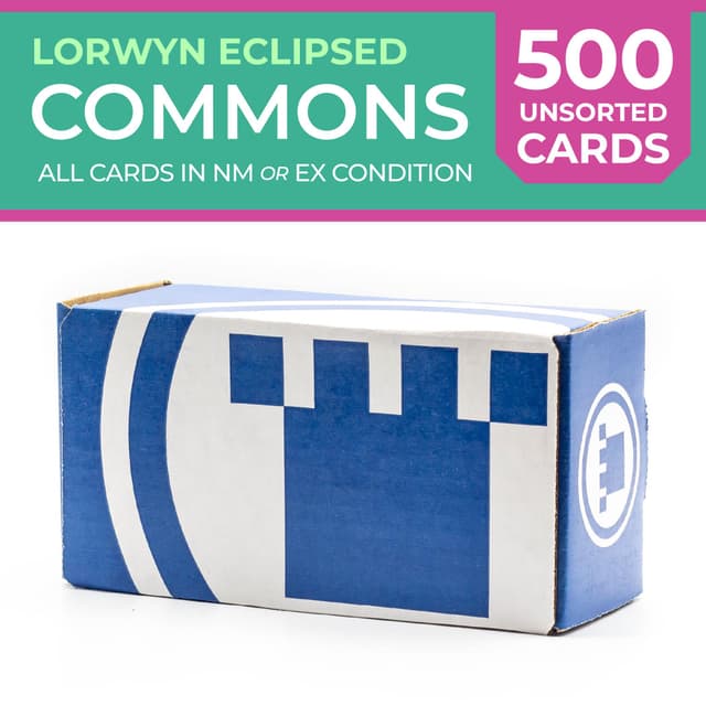 Pure Bulk: Unsorted Commons Lorwyn Eclipsed (500ct)
