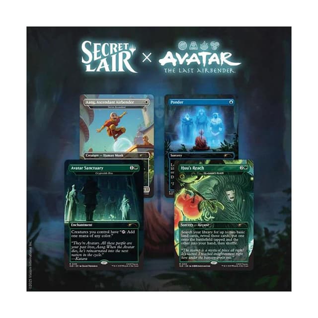 Secret Lair Drop - Secret Lair x Avatar: The Last Airbender | A Lot to Learn - Non-Foil