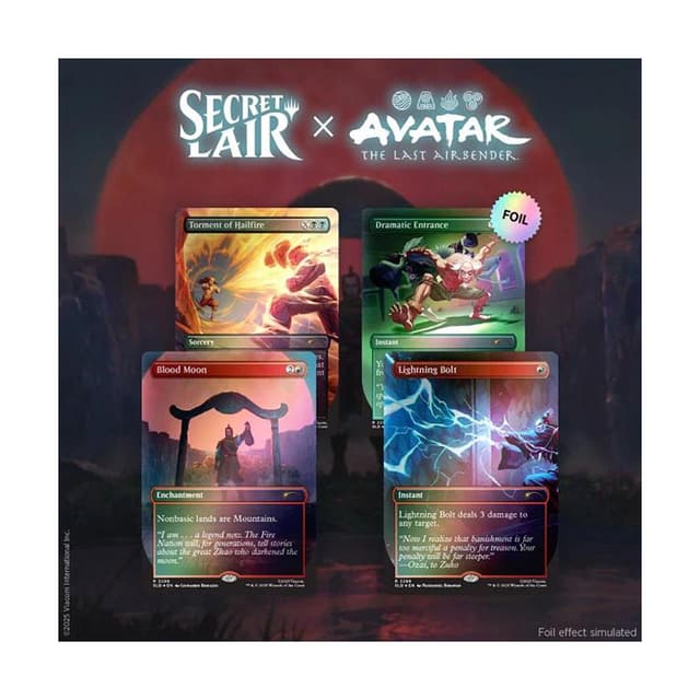 Secret Lair Drop - Secret Lair x Avatar: The Last Airbender | Everything Changed - Foil